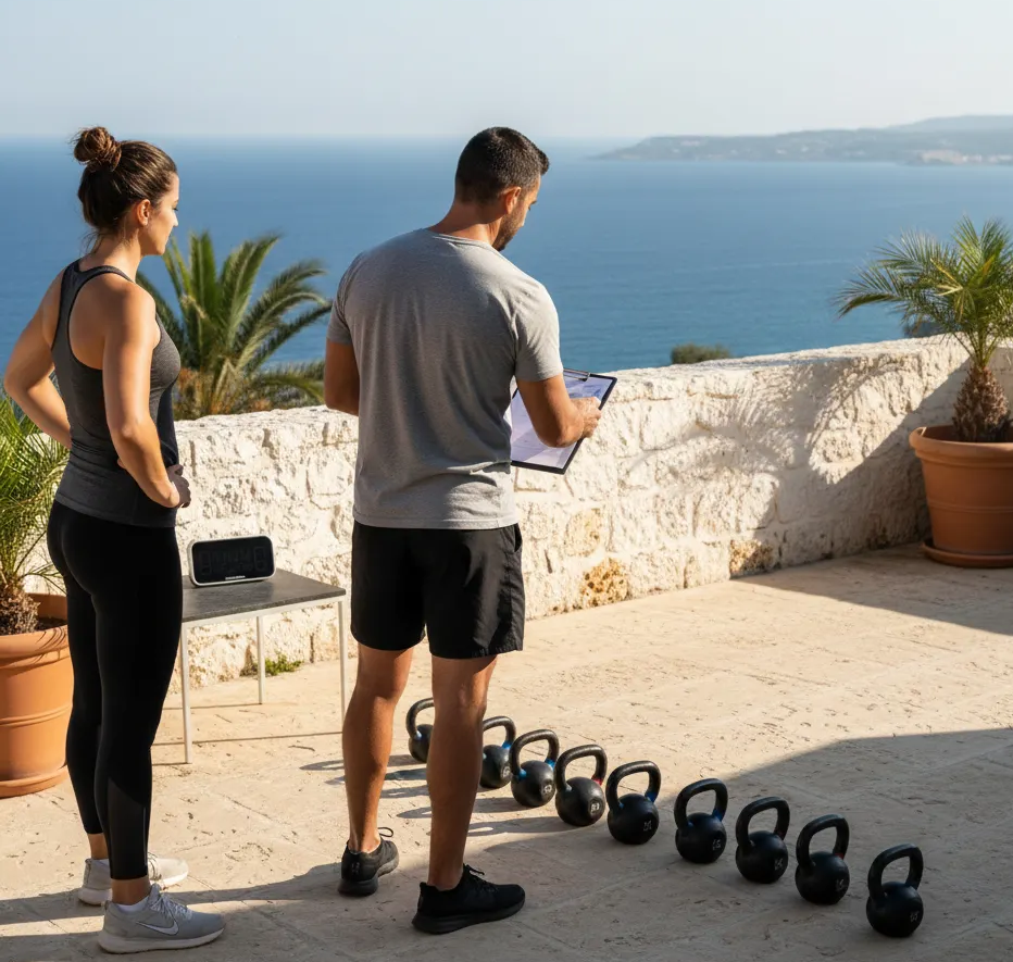 Тренер Эдуард Лебедев объясняет, как на Кипре сформировать полезные привычки