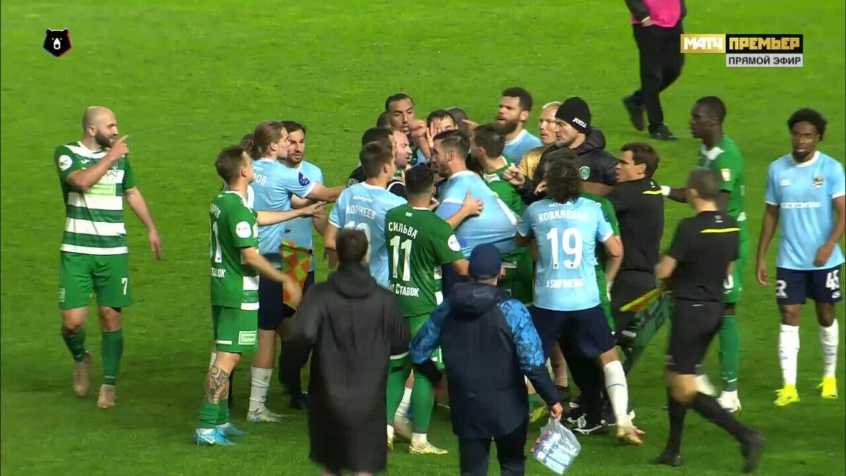 После матча