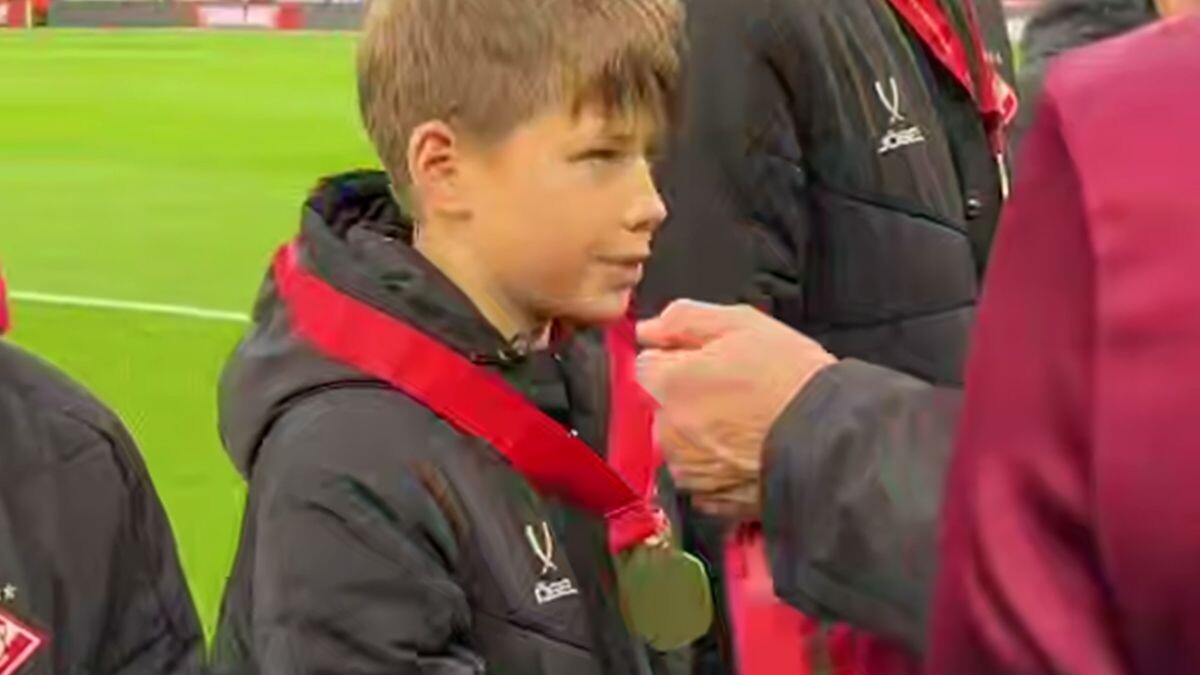 Сын Аршавина - чемпион в составе «Спартака», и с рекордом Сын Аршавина - чемпион в составе «Спартака», и с рекордом